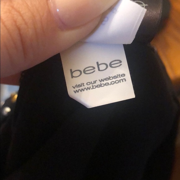 BeBe Black Embellished mini dress - Picture 7 of 8